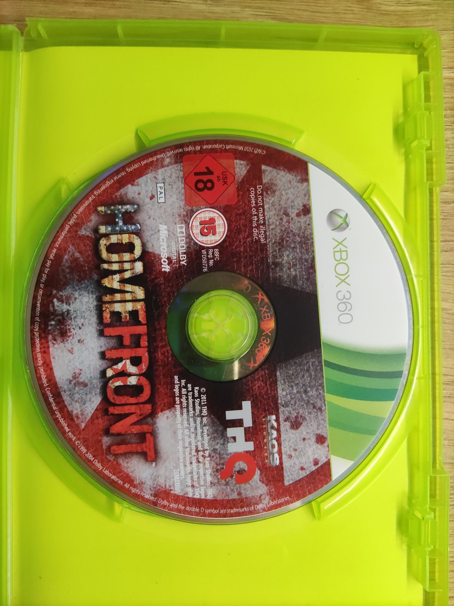 Homefront gra na konsolę xbox 360