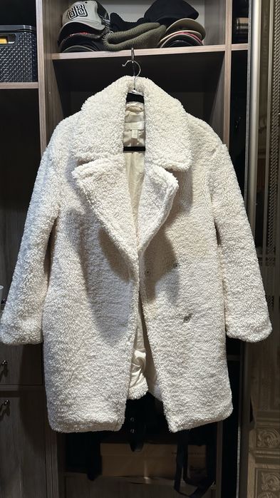 Трендова шуба пальто Тедді H&M