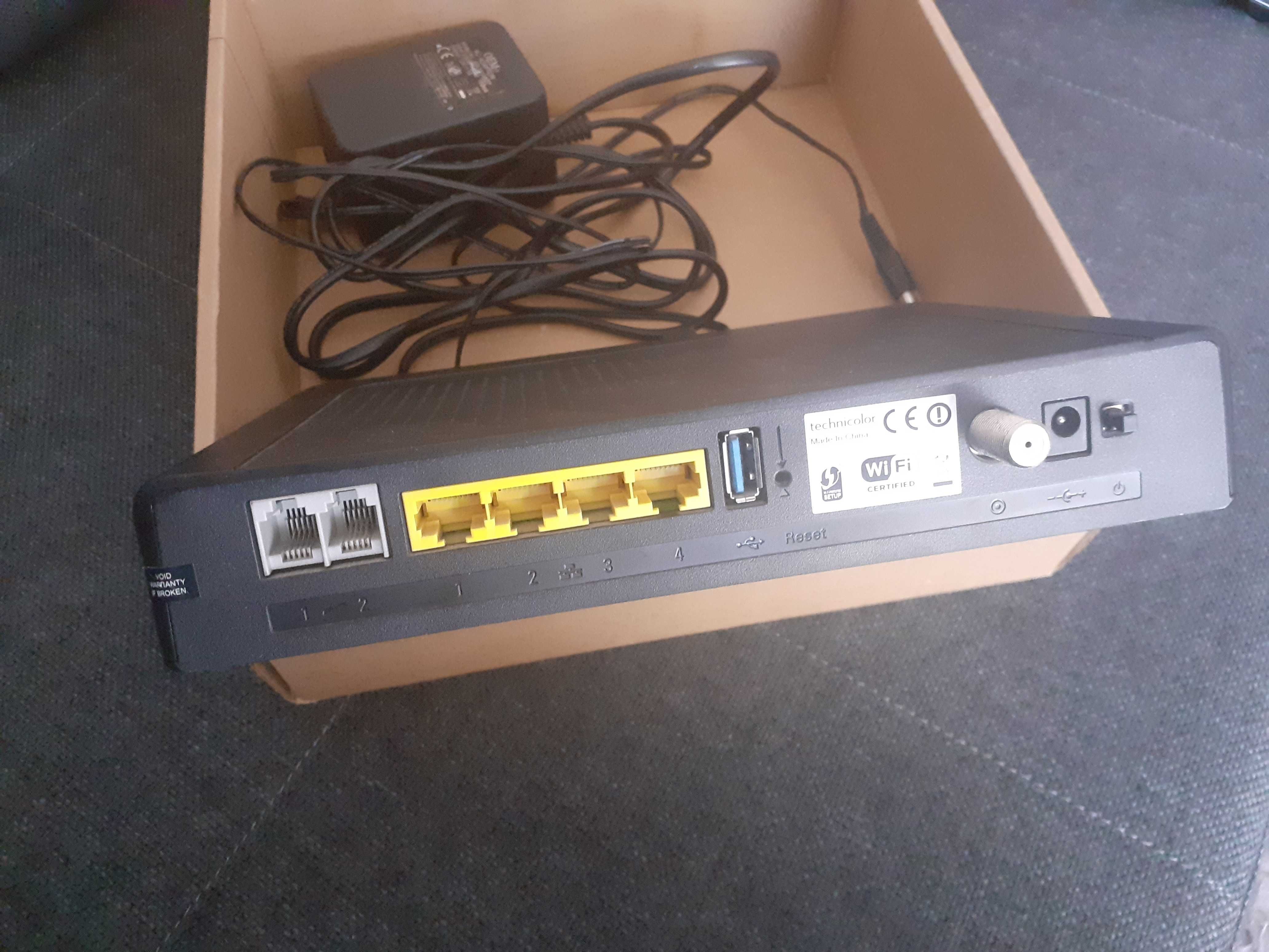 Modem router ruter Technicolor TC7200