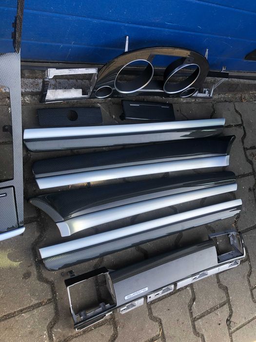 Dekory Listwy Carbon Karbon AUDI A8 S8 D3 EUROPA