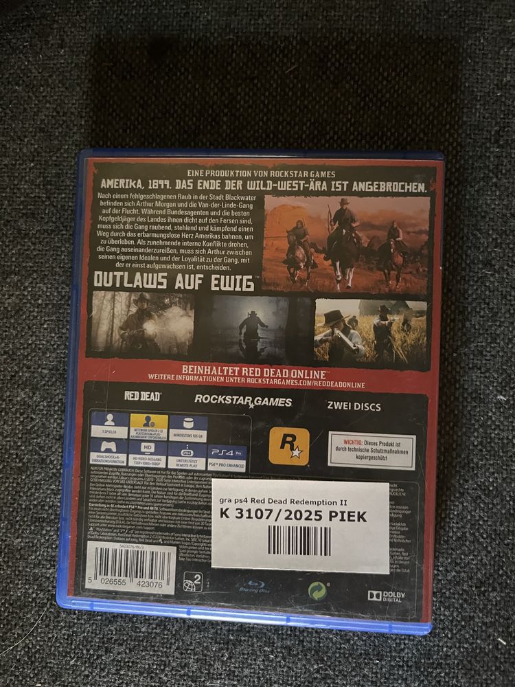 Gra red dead redemption 2