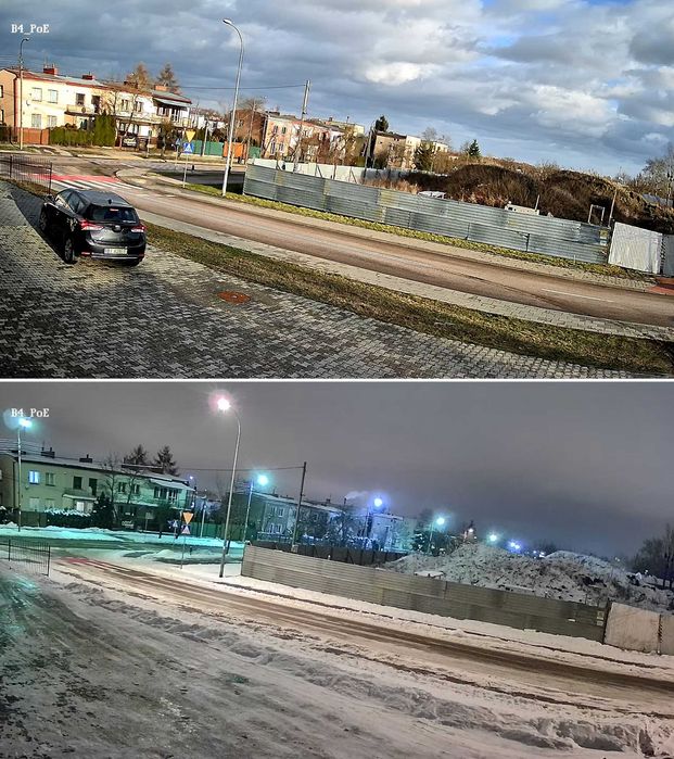 Kamera PoE IP Zewnętrzna 4MPx Full HD IR 30m Obiektyw 3.6mm