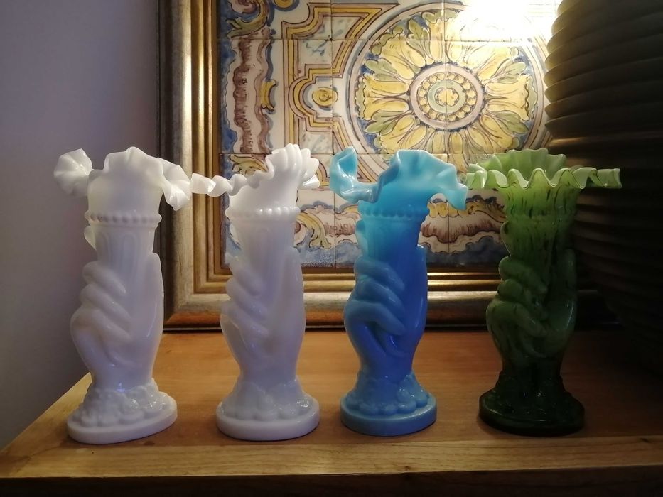 Jarras de vidro antigas