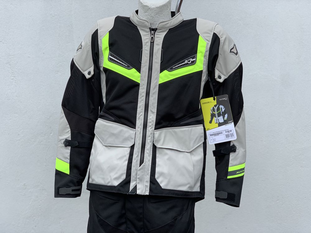 Letnia kurtka motocyklowa Macna Aerocon Night Eye L,XL,XXL,XXXL! Lato!