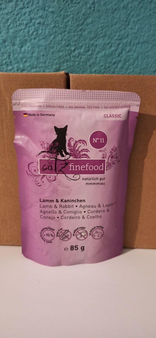 Catz finefood Jagnięcina&Królik 15x85g