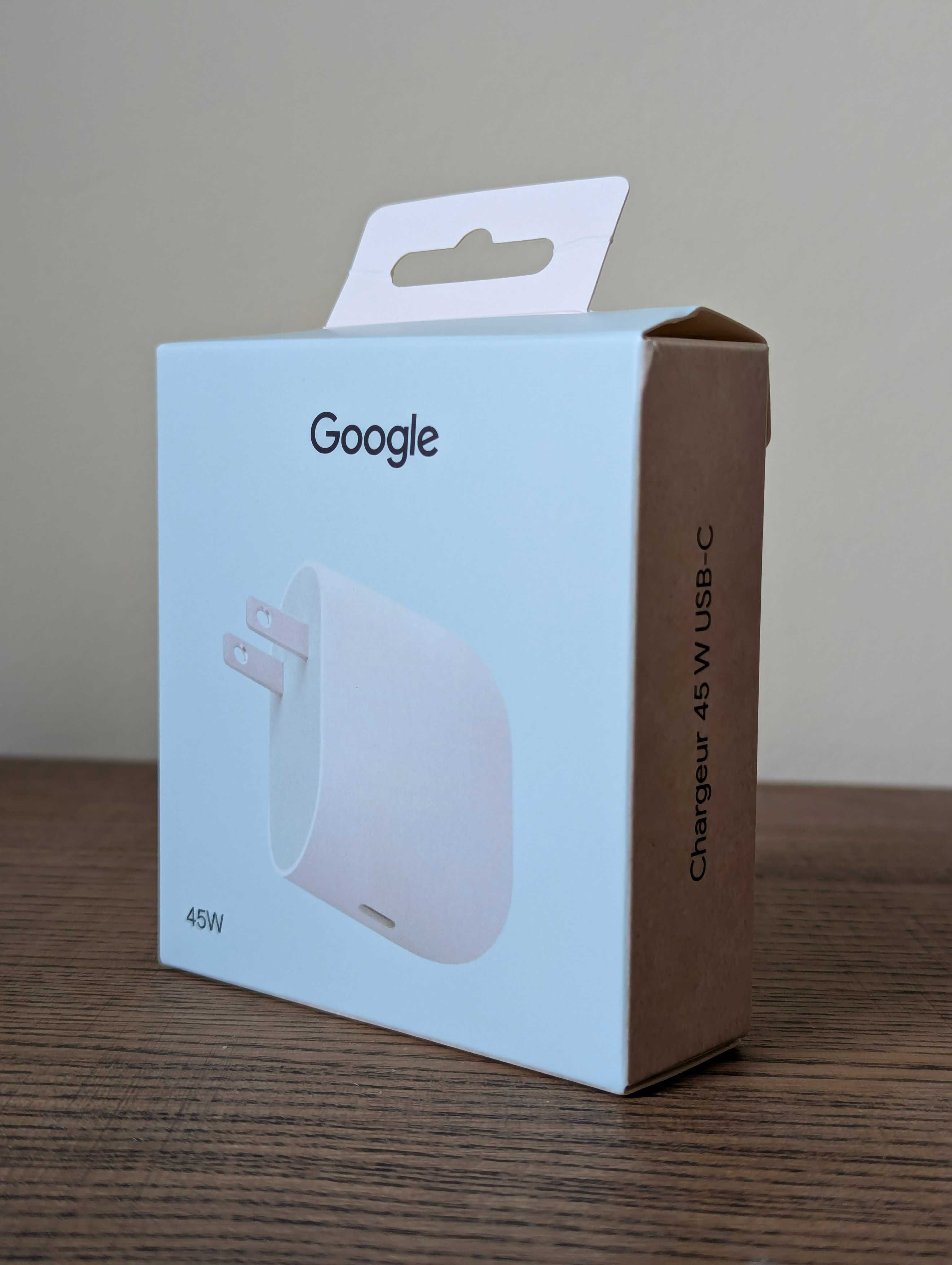 Зарядний пристрій 45вт Google для смартфонів Google Pixel