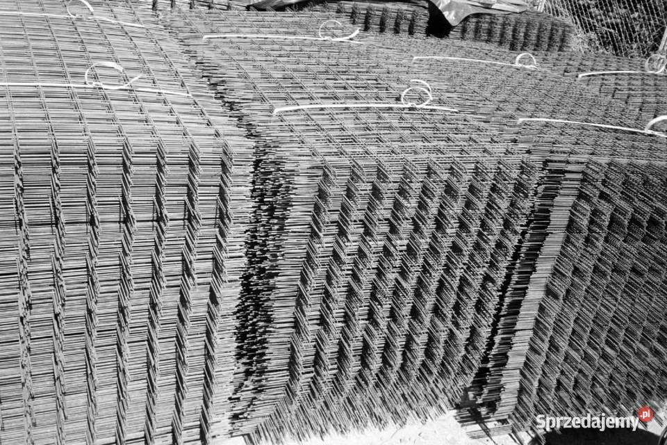 Siatka mata zbrojeniowa na wylewki 1,0M x 2,0m oczko 15x15cm DRUT FI 3