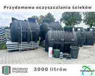 Przydomowa oczyszalnia ścieków 3000l Marseplast