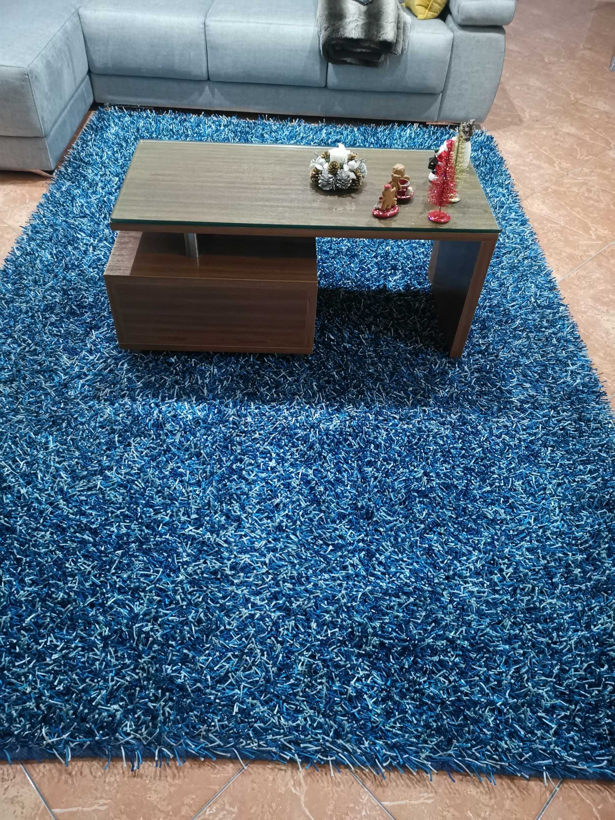 Carpete Azul de Qualidade