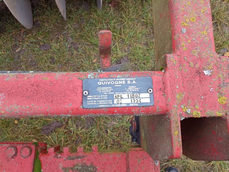 Talerzówka Unia Ares 3.5m quivogne 3m