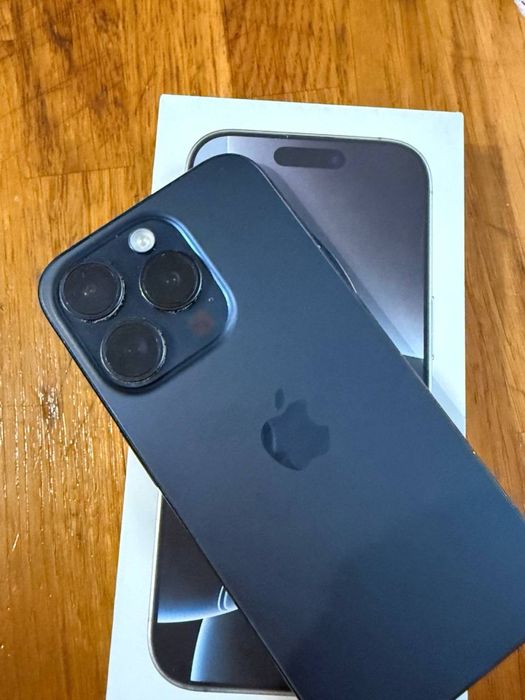 Айфон 15 про 256гб blue titanium