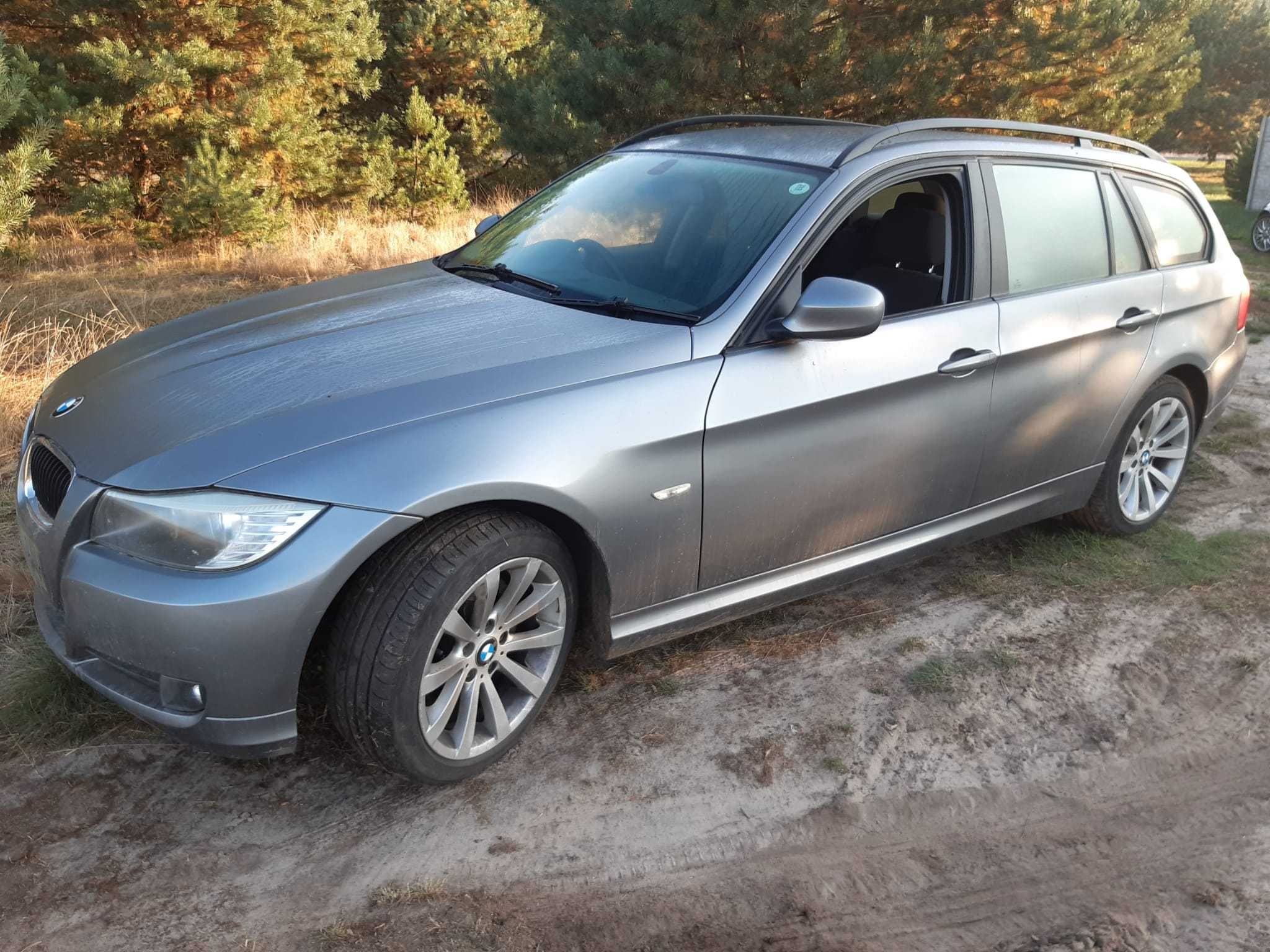 Maska błotnik zderzak drzwi BMW E91 lift spacegrau matallic