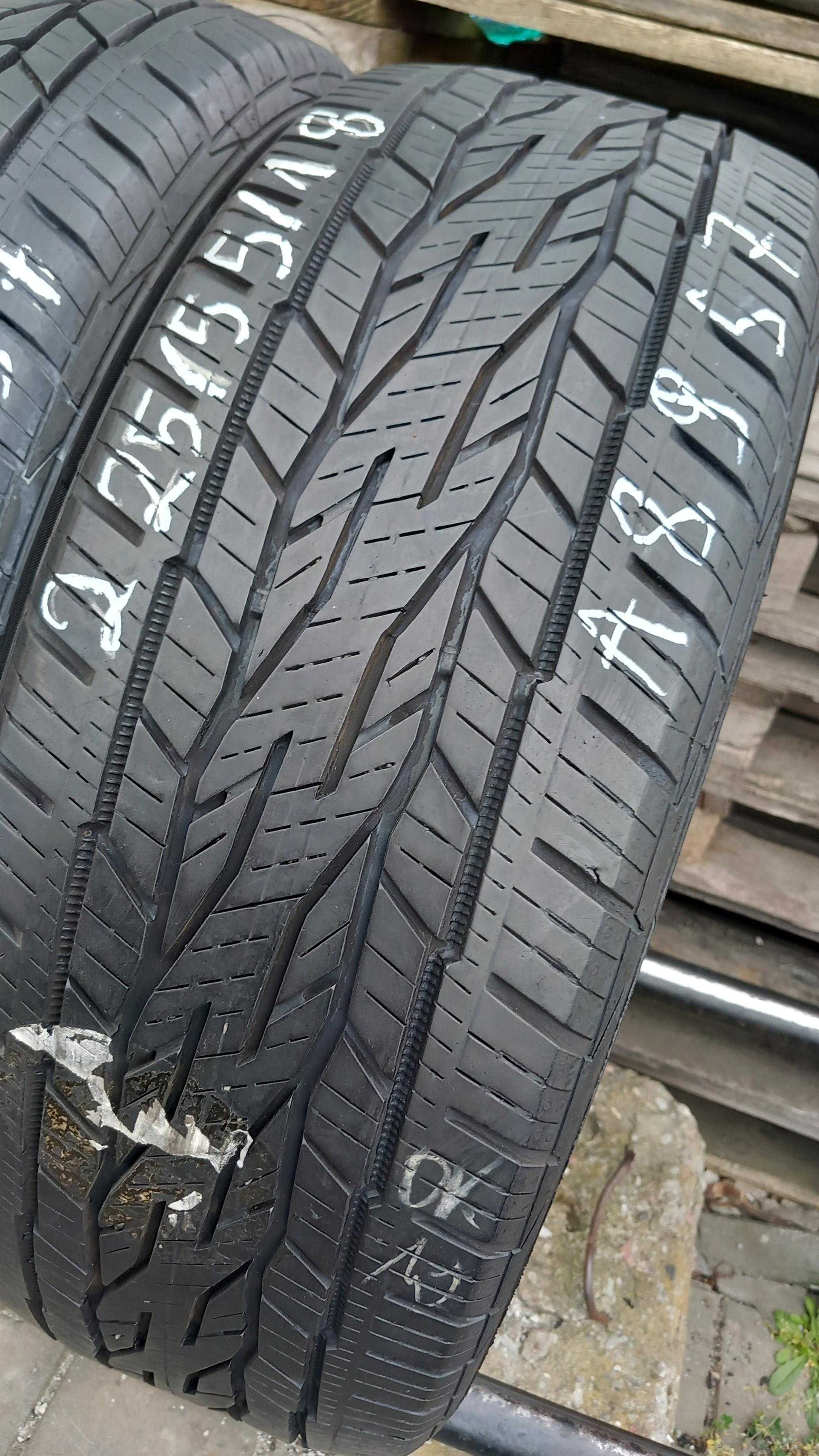 225/55/18 Continental Conti Cross Contact LX2 98V