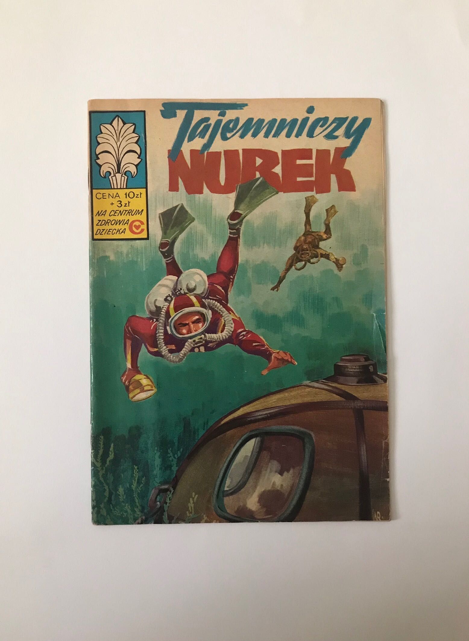 Kapitan Żbik Tajemniczy Nurek Komiks