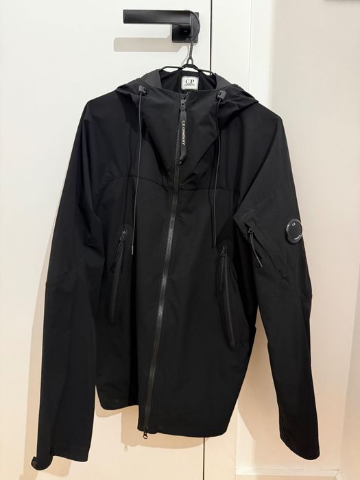 C.P. Company Black Pro Tek Lightweight Hooded Jacket