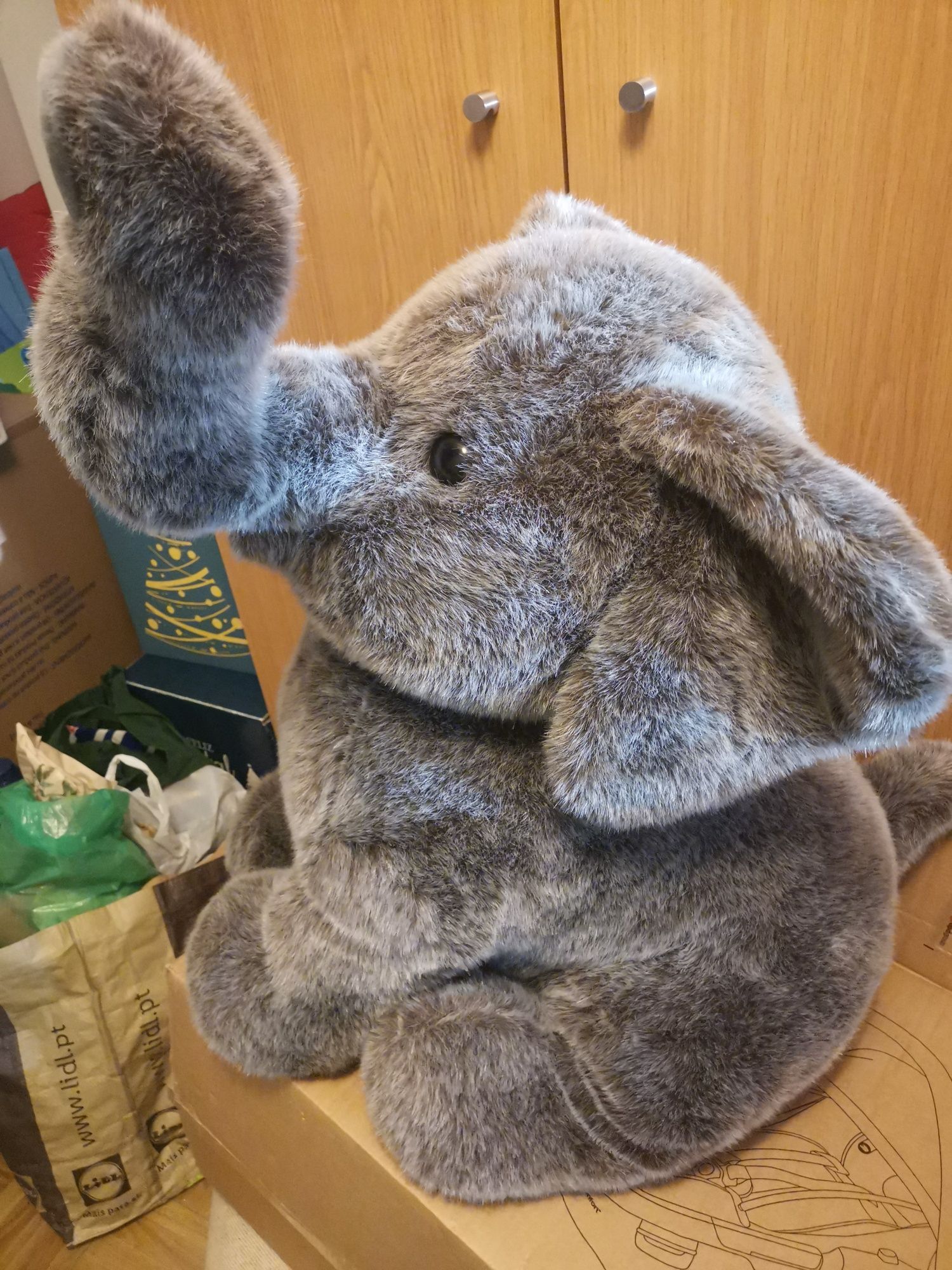 Elefante peluche