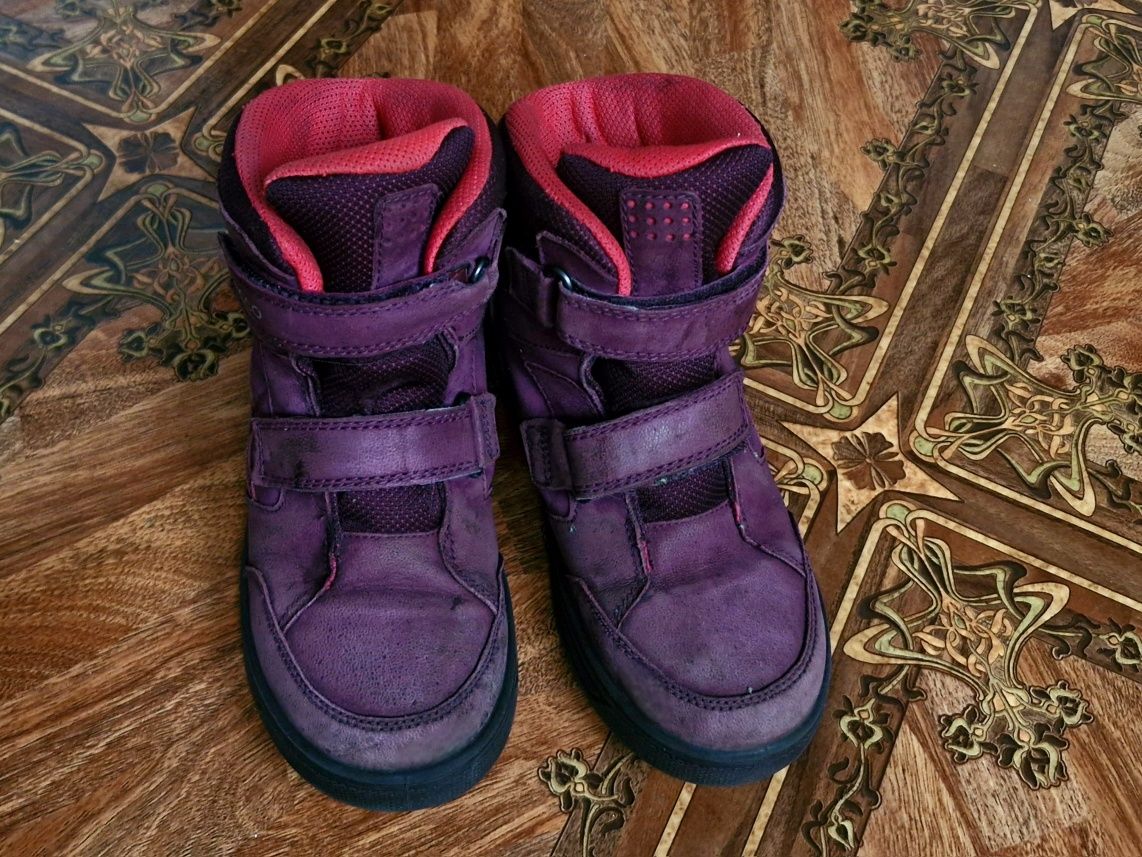 Ecco р34 зимние ботинки зимові чоботи ботінки ессо