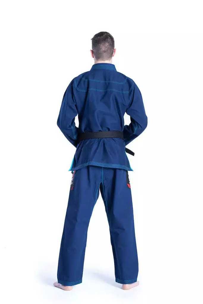 VECTOR ATTILA Brazylijskie JIU JITSU BJJ GI Kimono A0 (S) + biały pas