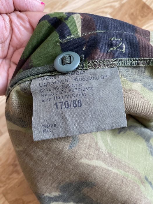 Mundur brytyjski lekki Combat woodland MR