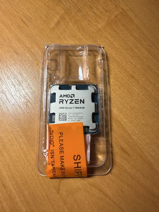 Процесор amd ryzen 7 7800x3D