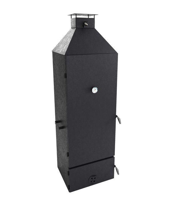 Wędzarnia słupkowa metalowa 55x50cm 185cm szafa wędzarniacza