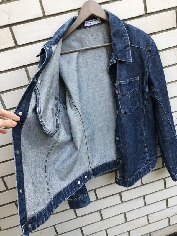 Мужской джинсовый пиджак жакет куртка levis