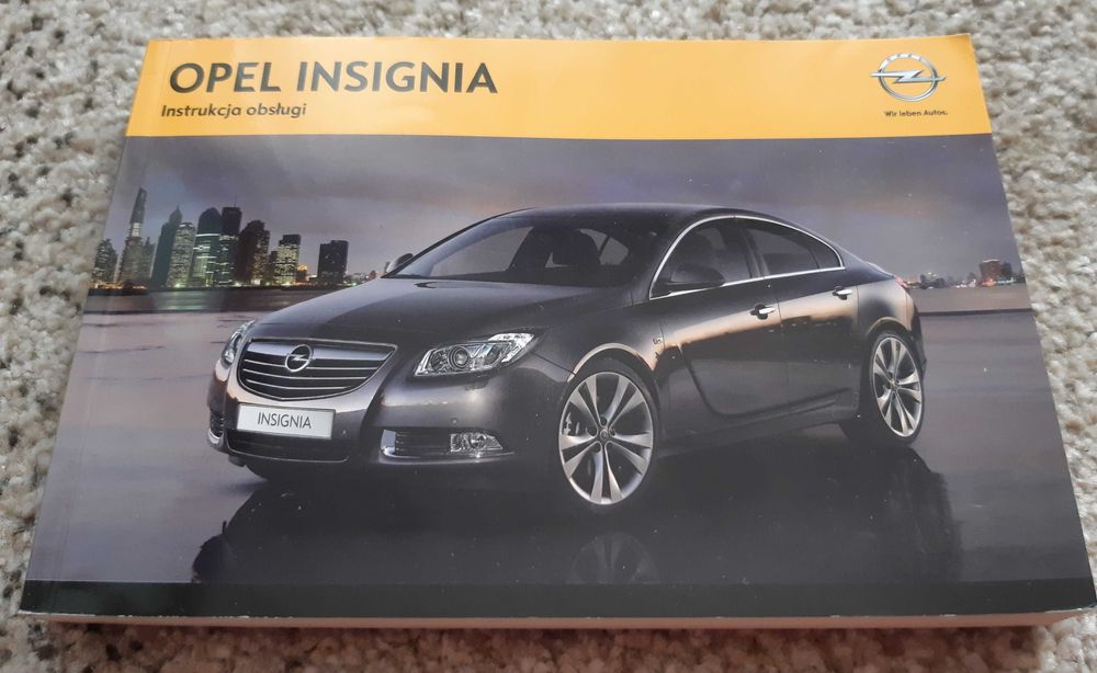 Instrukcja Opel Insignia A w języku polskim
