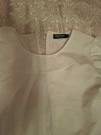 Хлопковое,белое платье S размер 200 грн