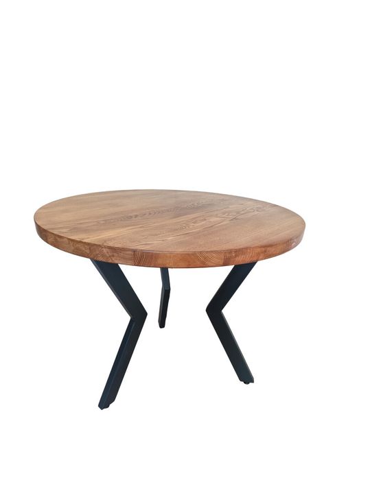 Стіл лофт круглий