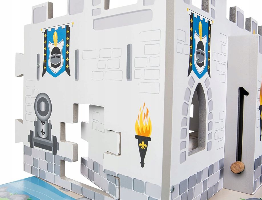 Zamek rycerski ROBA drewniany