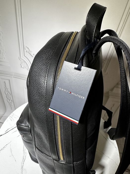 Tommy Hilfiger meski plecak nowy oryginalny skóra naturalna