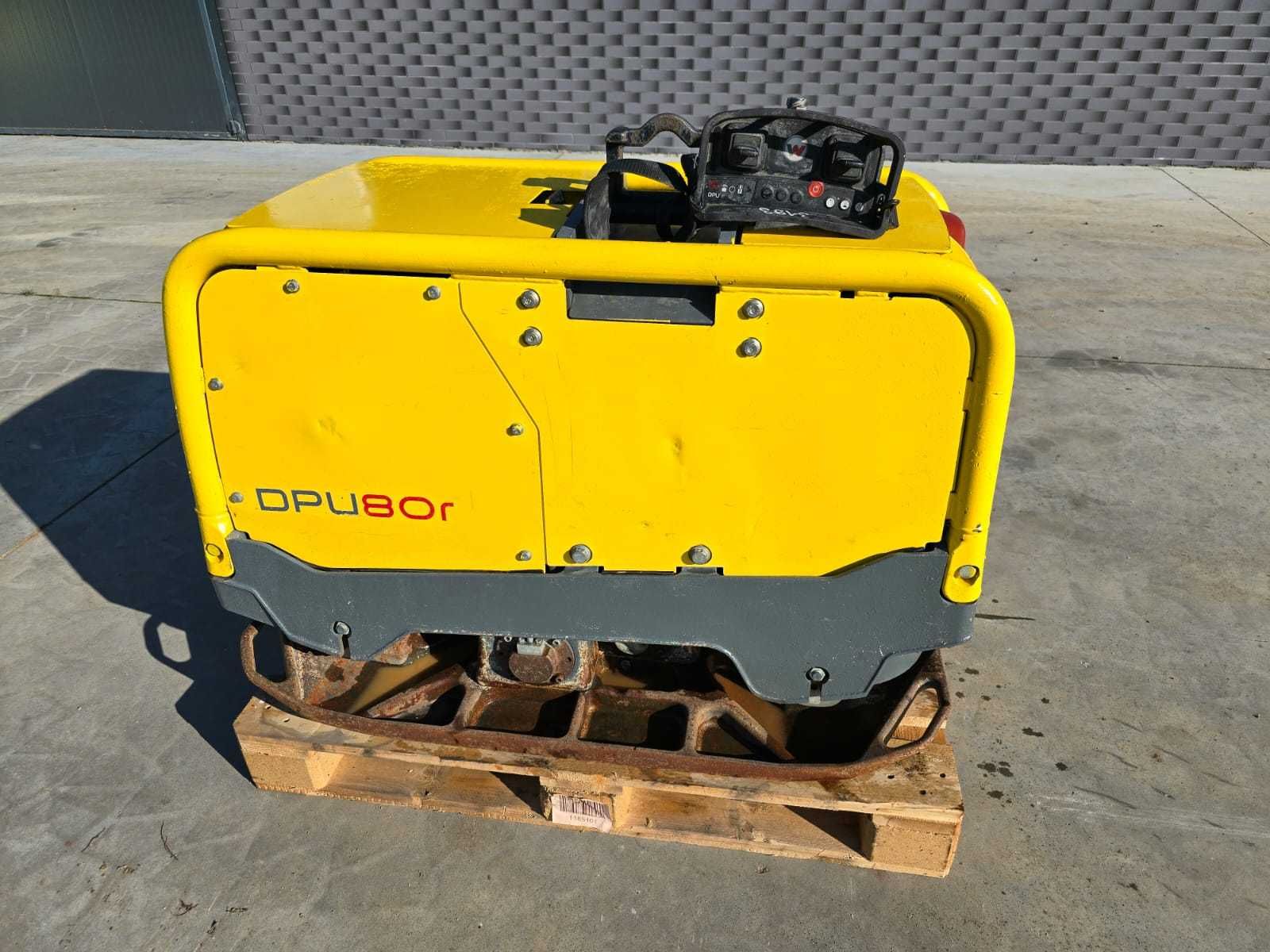 Zagęszczarka Wacker Neuson DPU 80  Compatec czujnik zagęszczenia