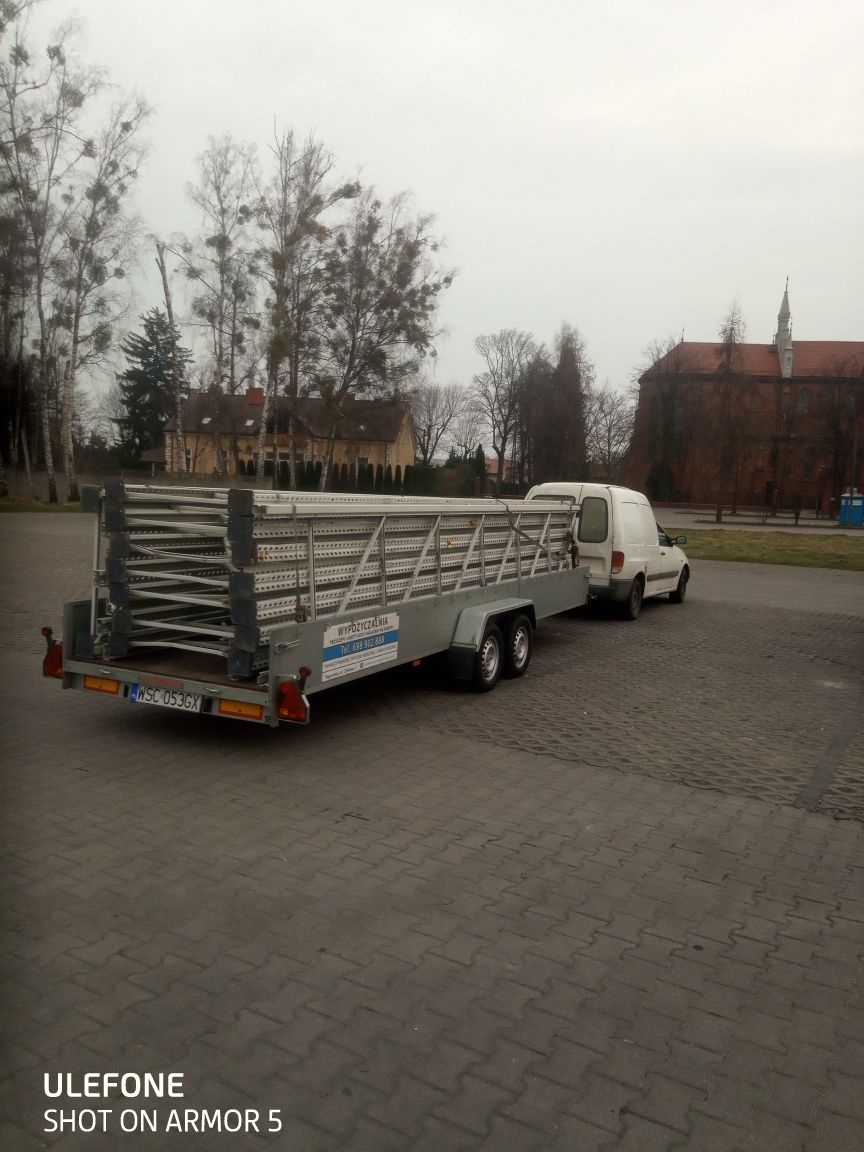 Regał paletowy na 48palet (11m długi,4m wys1,05m głęboki) z dowozem