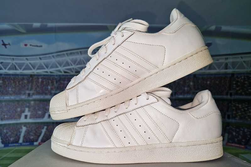 Adidas Superstar Foundation buty - sneakersy skórzane size: 41 ⅓