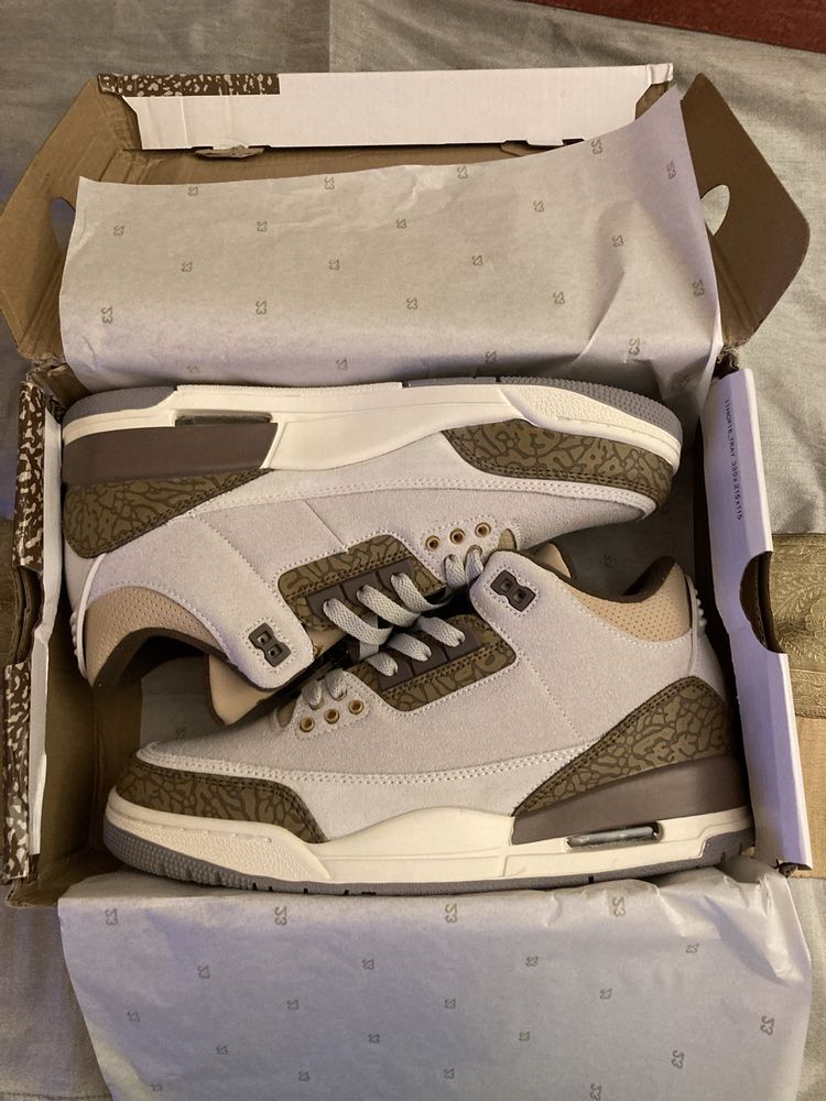 Jordan 3 Brown castanho