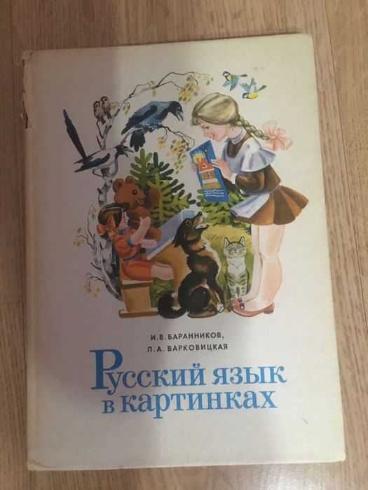 rosyjski jezyk podrecznik obrazkowy  moskwa 1985