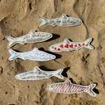 Sardinha em tecido, personalizável