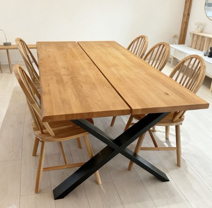 Zestaw stół plus 5 krzeseł