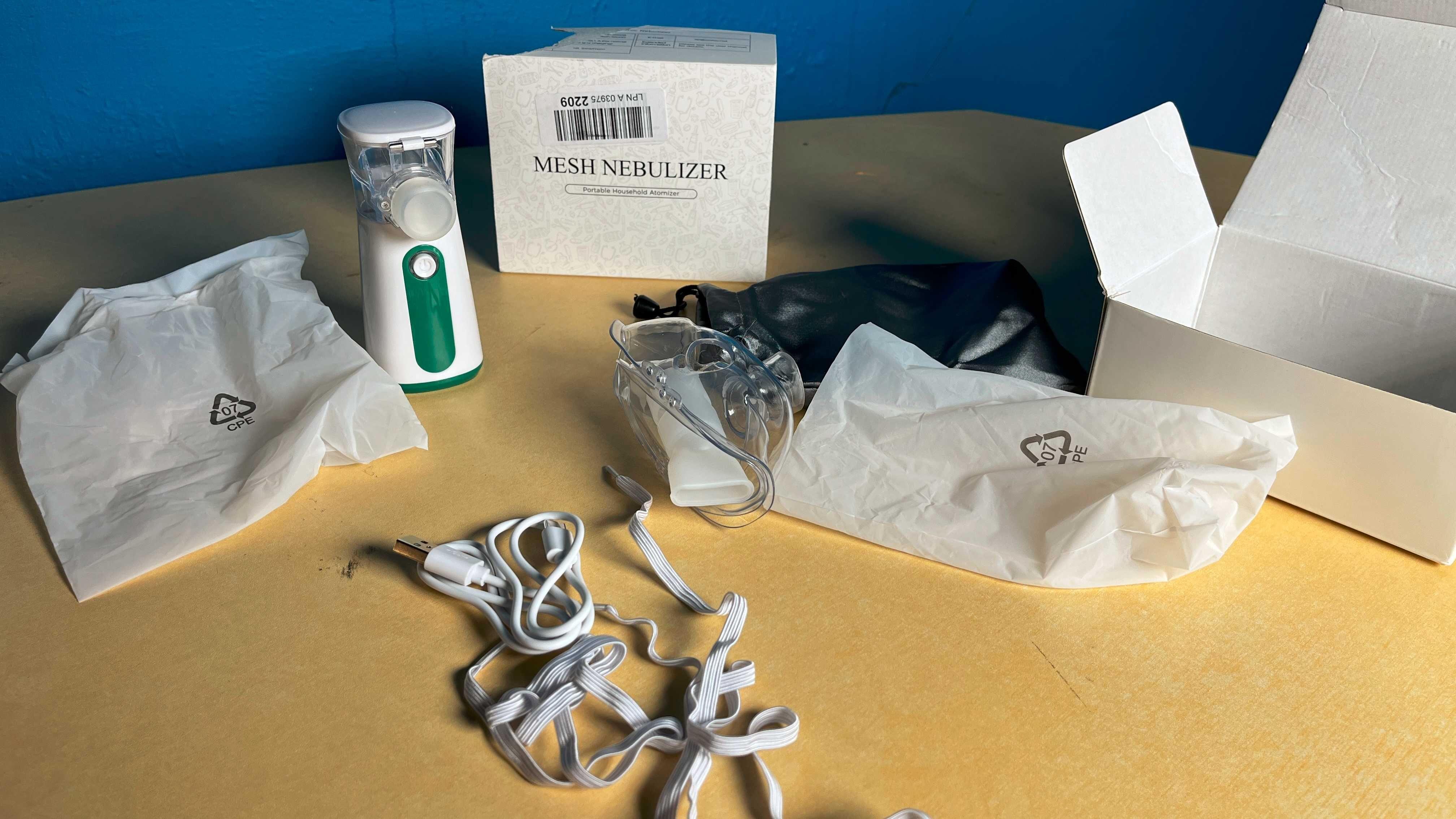 Inhalator, urządzenie Aidisy Ultradźwiękowe inhalacje, nebulizator