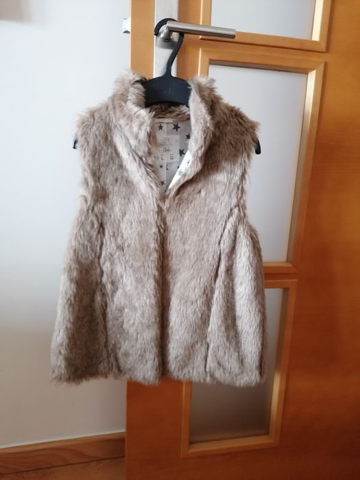 Colete de pelo menina