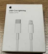Kabel USB-C - Lightning 2m prod. Apple, NOWY