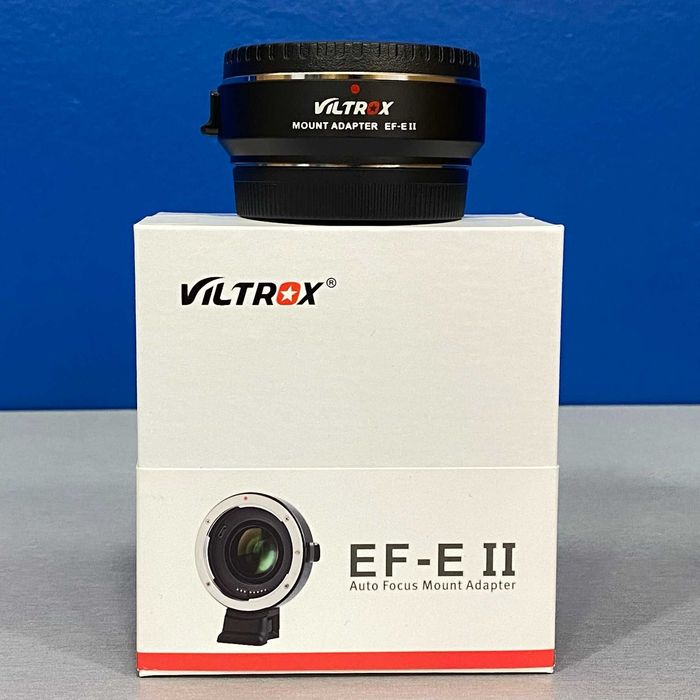 Adapt. AF Viltrox EF-E II Speedbooster 0.71x (Canon EF -Sony E) - NOVO