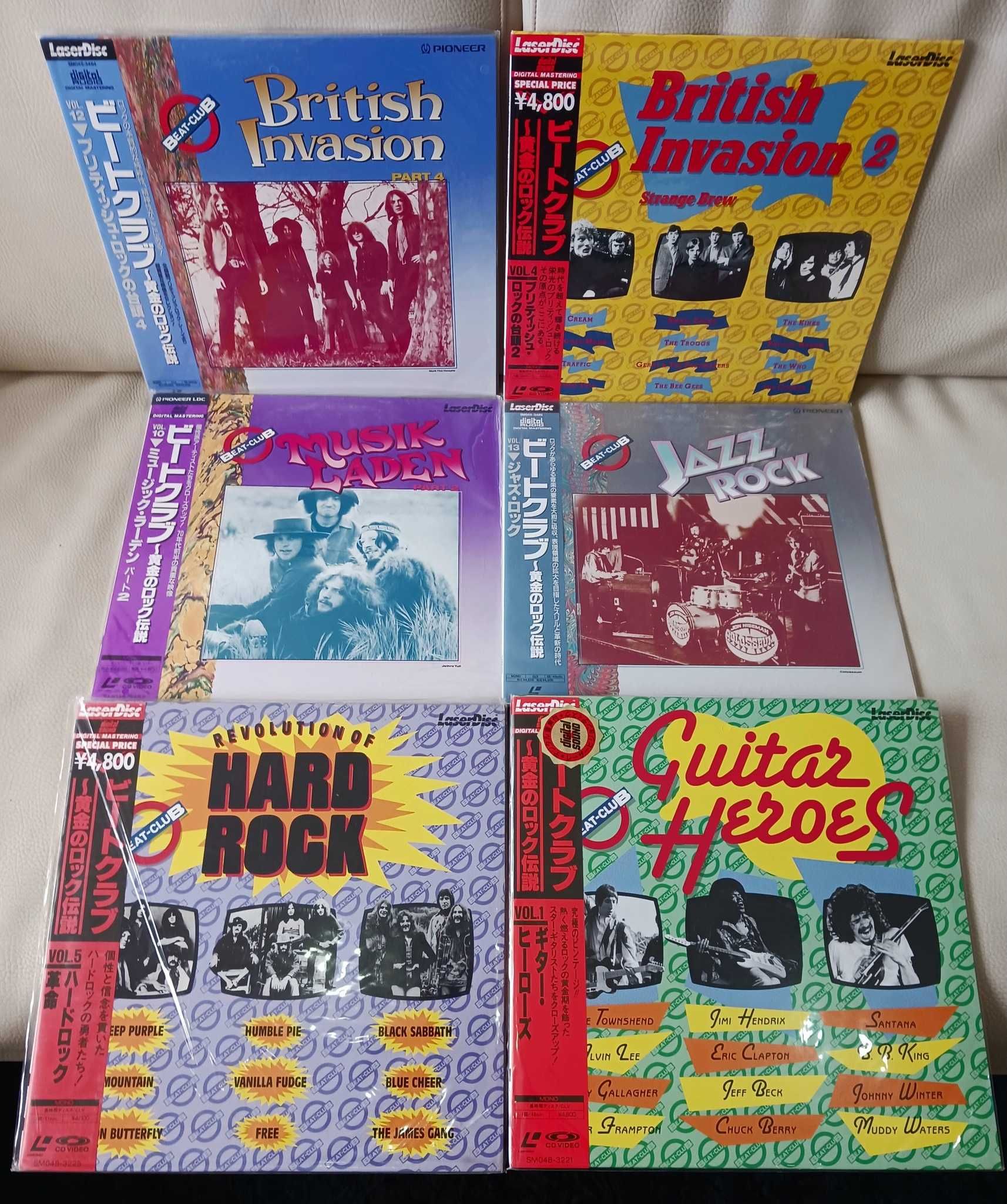 LaserDisc Laser Disc Pack 6 (vendo em separado)