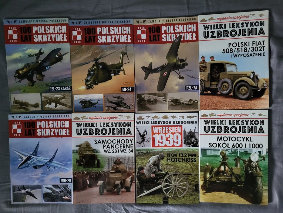 Nowe Tomy 100 Lat Polskich Skrzydeł  WielkiLeksykon Uzbrojenia Wielkie