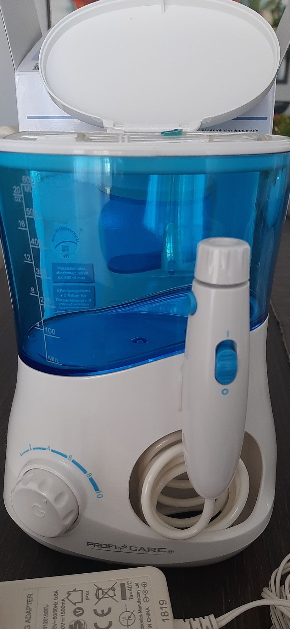 Máquina de higiene oral