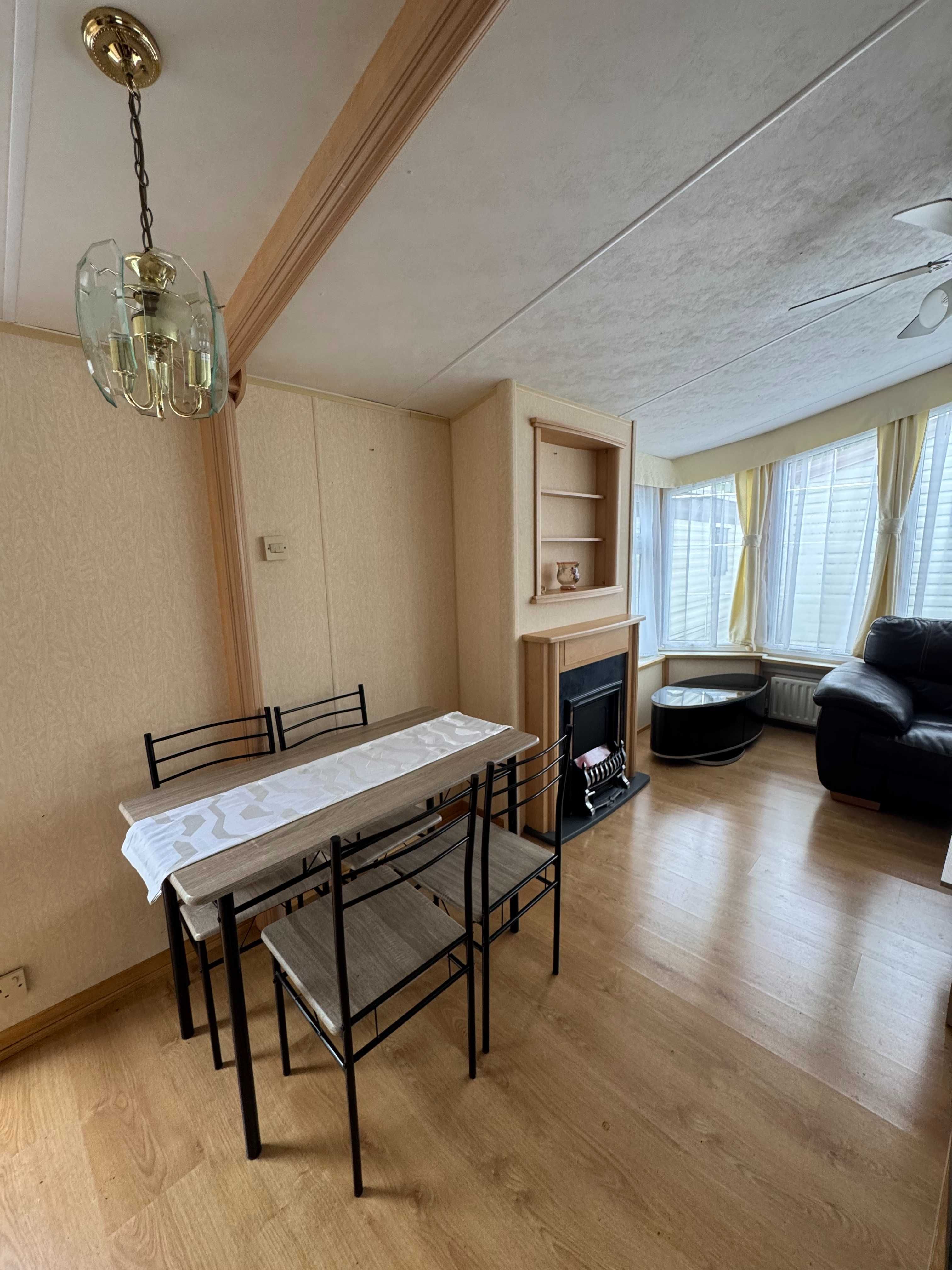 Całoroczny Domek Angielski Holenderski Willerby Aspen 38 12x3,7m 3 syp