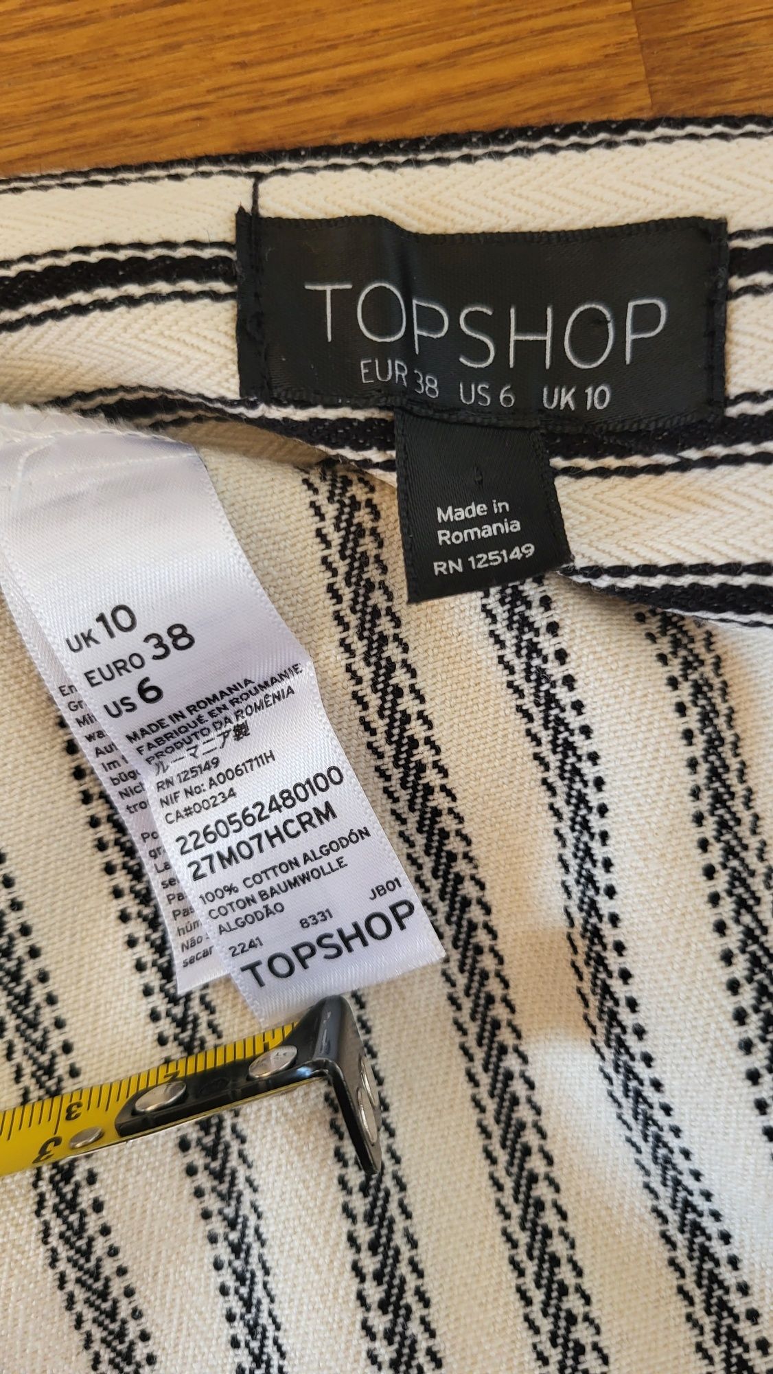 Spódnica bawełniana Top Shop r.38