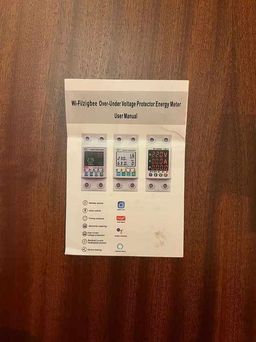 Disjuntor Inteligente Tuya ZigBee WIFI