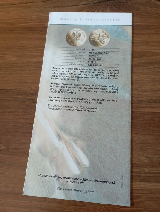 Folder emisyjny XVII Mistrzostwa Świata w piłce nożnej