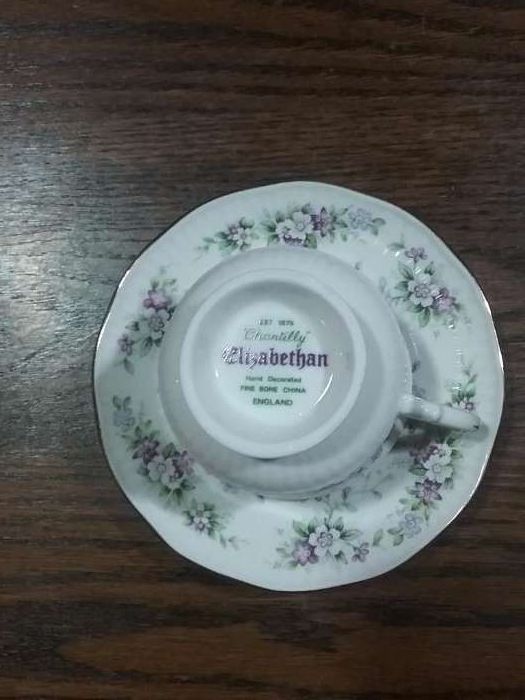 Serviço Chá / Café - Elizabethan Chantilly Fine Bone China